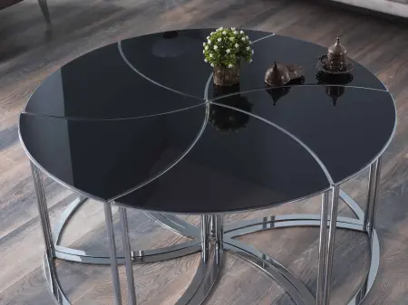 Masa de cafea medie hexagonala S [3]