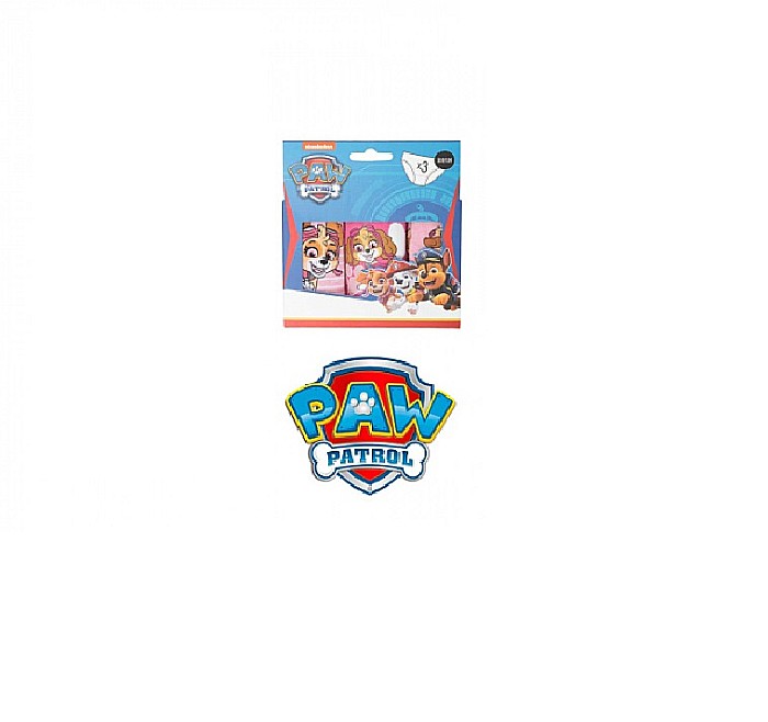 Set 3 chiloței pentru fete, 100 % bumbac, multicolor, Paw Patrol [2]