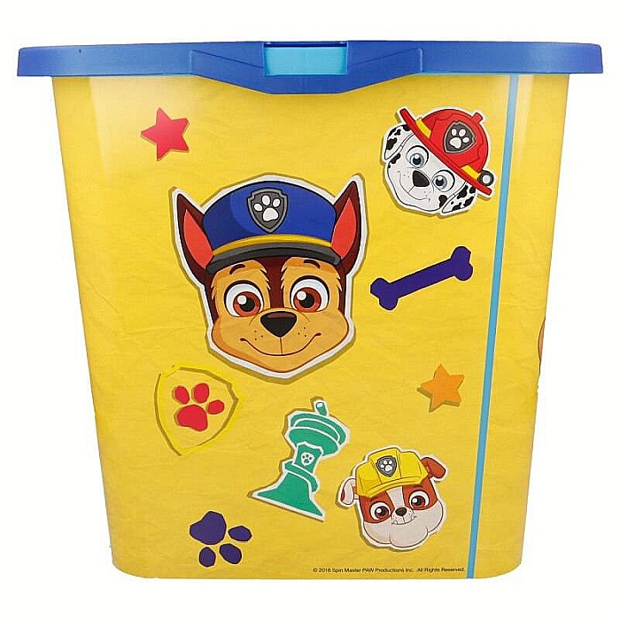 Cutie pentru depozitare, din plastic, cu capac, 23 L, multicolor, 40x27x29 cm, Paw Patrol [4]