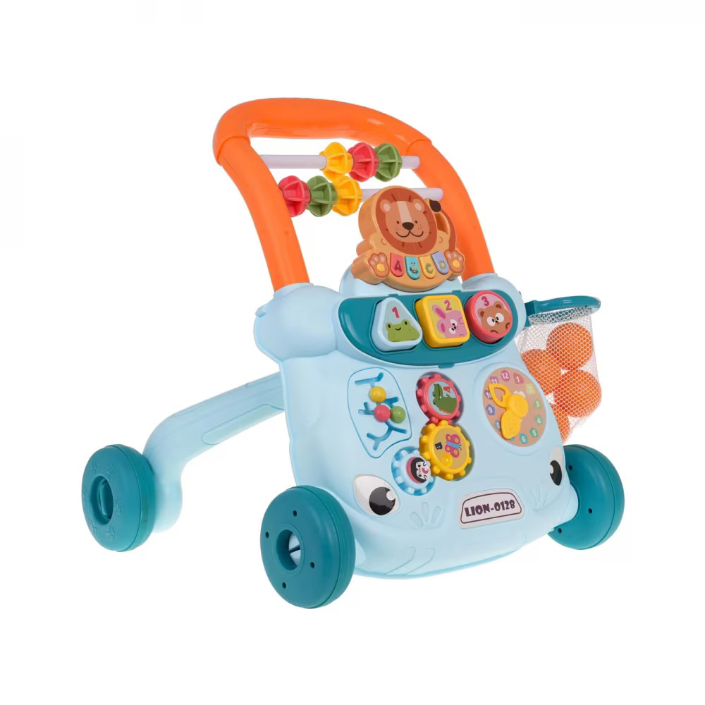 Antepremergator multifunctional cu activitati educative, Blue [2]