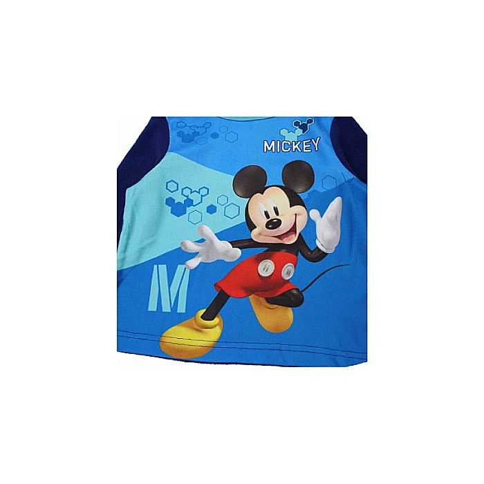 Pijama copii, cu mânecă lungă, polar, albastru, Junior, Mickey Mouse [3]