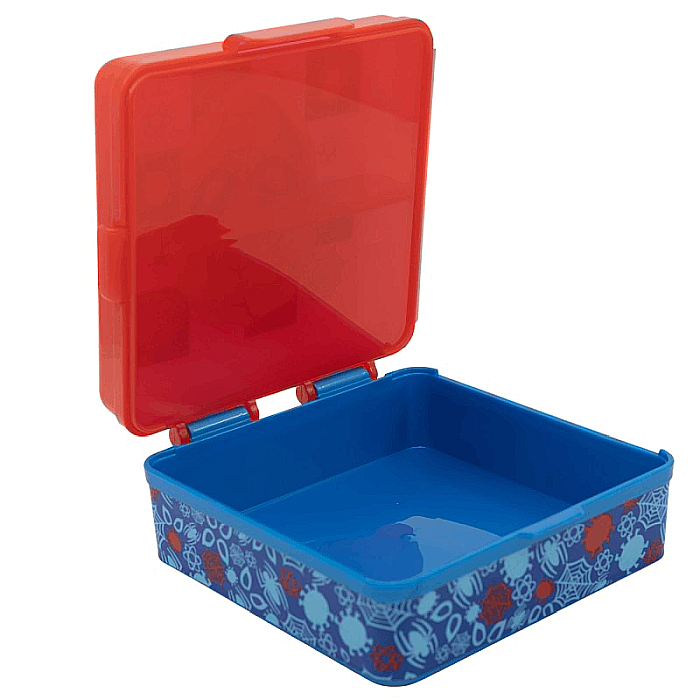 Cutie sandwich, multicompartimente, multicolor, fără BPA, Arachnid, Spiderman [3]