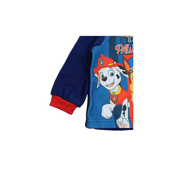 Pijama copii, cu mânecă lungă, polar, albastru,  Team, Paw Patrol [2]