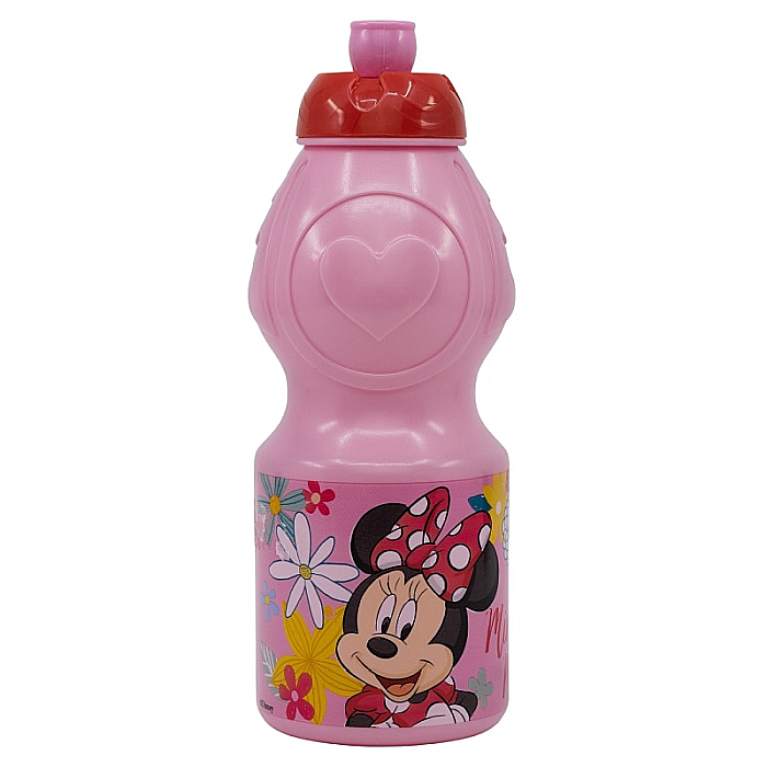 Sticlă pentru apă, sport, 400 ml, multicolor, fără BPA, Sping, Minnie Mouse [2]