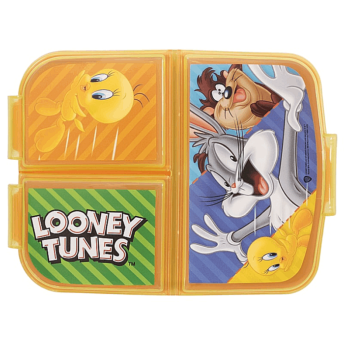 Cutie sandwich, multicompartimente, multicolor, fără BPA, Heroes, Looney Tunes [2]
