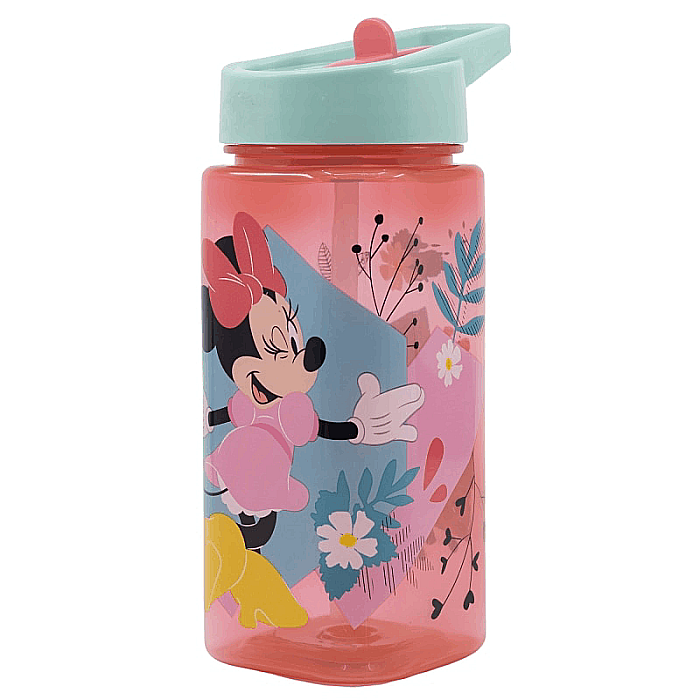 Sticlă pentru apă, 510 ml, multicolor, plastic fără BPA, Being, Minnie Mouse [3]