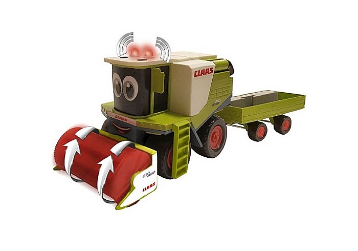 Set Combină Claas Lexion 780 cu sunete și lumini și remorcă Vario 930, multicolor, baterii incluse [2]