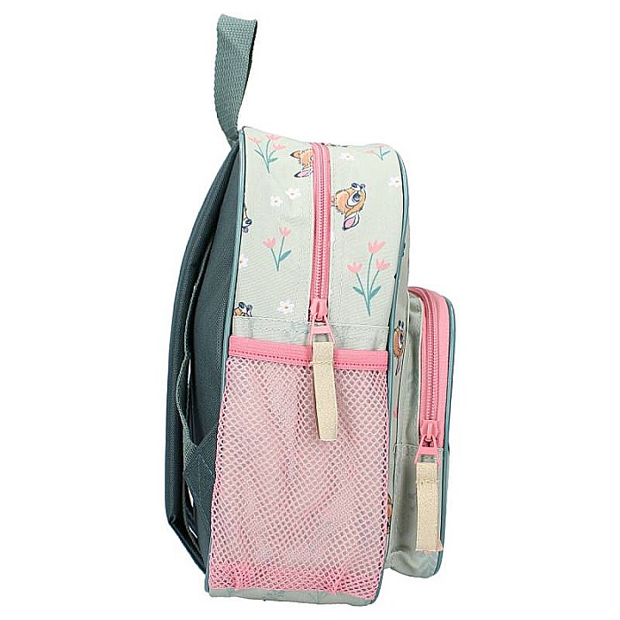 Rucsac multicolor cu două compartimente, 29x23x9 cm, Bambi Feeling All Bright, Disney [3]
