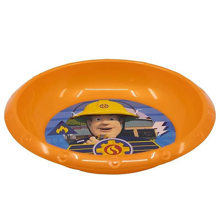 Bol plastic, multicolor, pentru copii, fără BPA, 16,5 cm, Fireman Sam [2]