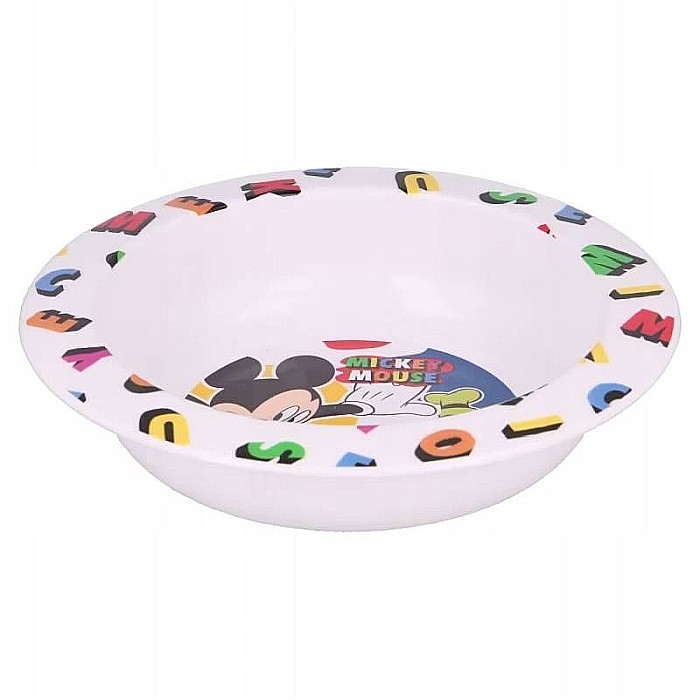 Bol plastic Stor, Mickey Mouse, Disney, 16 cm, multicolor, pentru copii, fără BPA, poate fi utilizat și la microunde [2]