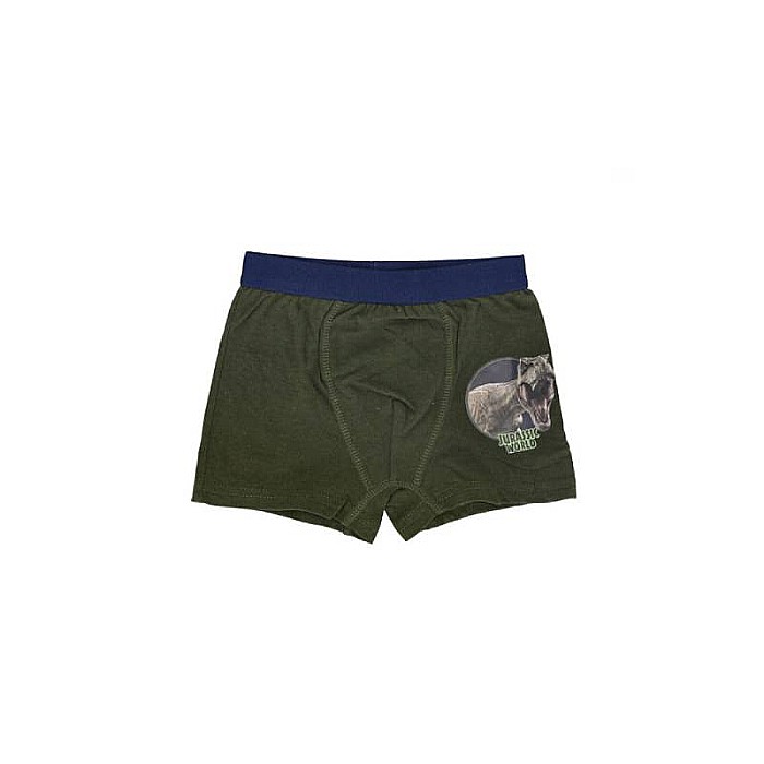 Set 3 perechi boxeri pentru băieți, multicolor, 100% bumbac, Jurassic World [2]