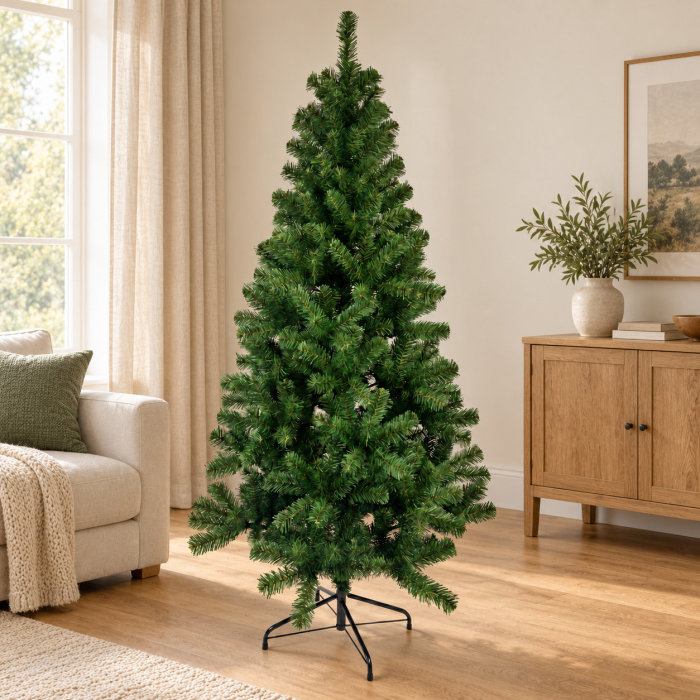 Brad artificial verde 180 cm PVC 500 vârfuri [2]