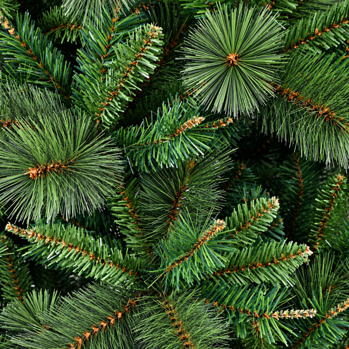 Brad artificial verde 210 cm PVC 1032 vârfuri [3]