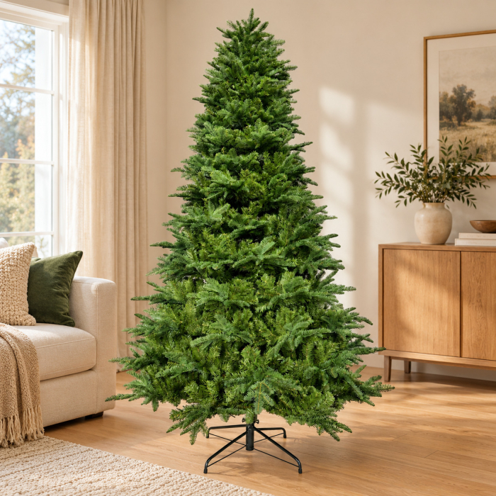 Brad artificial verde 240 cm PVC/PE 1755 vârfuri [2]