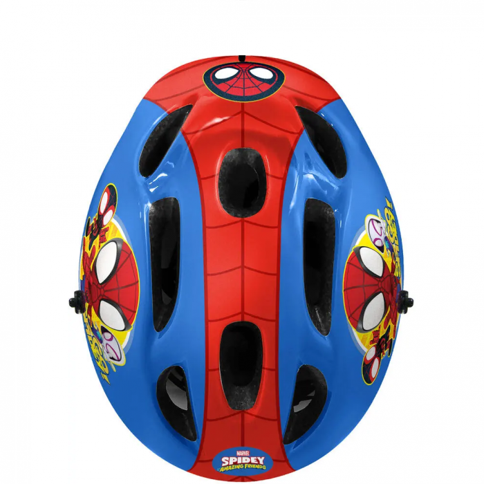 Casca de protectie pentru copii cu marime reglabila, 52-56 cm, multicolor, Spidey [2]