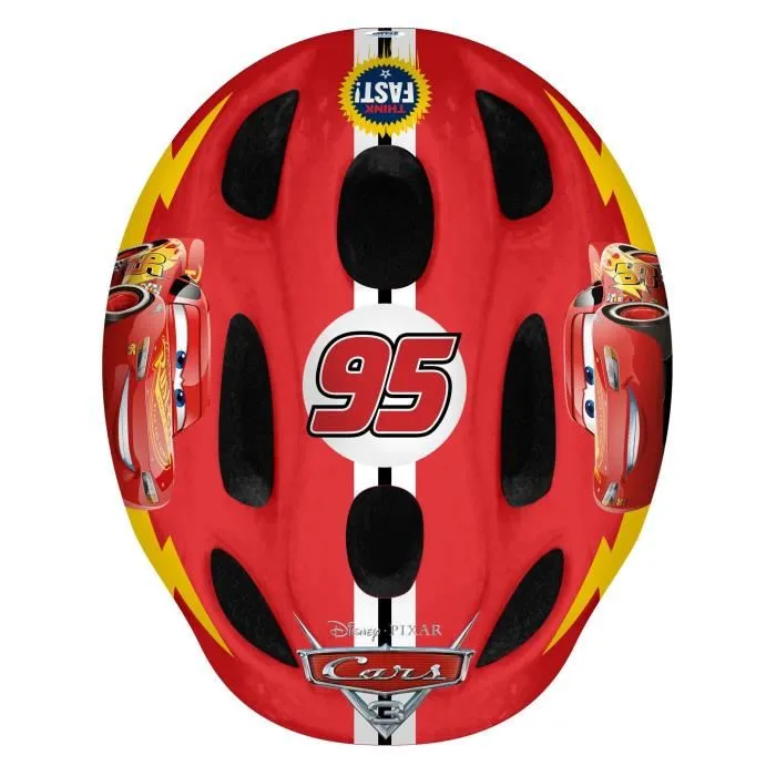 Casca de protectie pentru copii cu marime reglabila, 53-56 cm, multicolor, Cars [2]