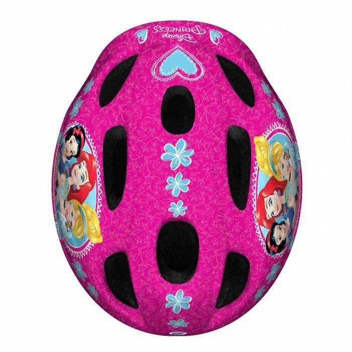 Casca de protectie pentru copii cu marime reglabila, 53-56 cm, multicolor, Princess, Disney [2]