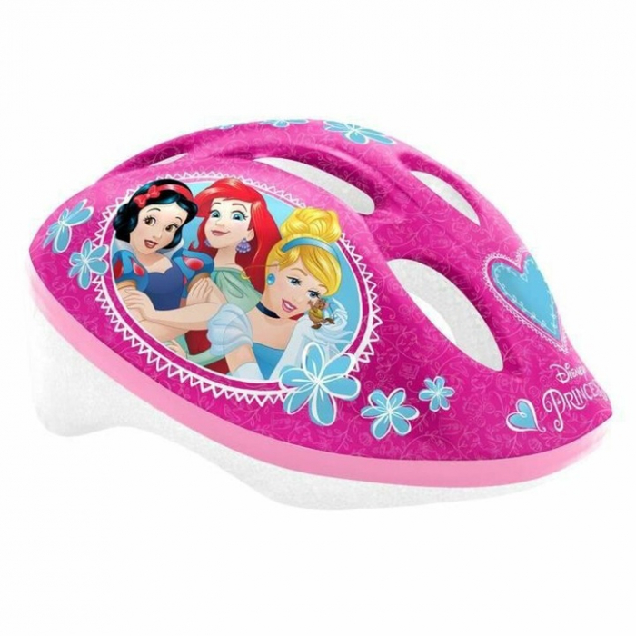 Casca de protectie pentru copii cu marime reglabila, 53-56 cm, multicolor, Princess, Disney [1]