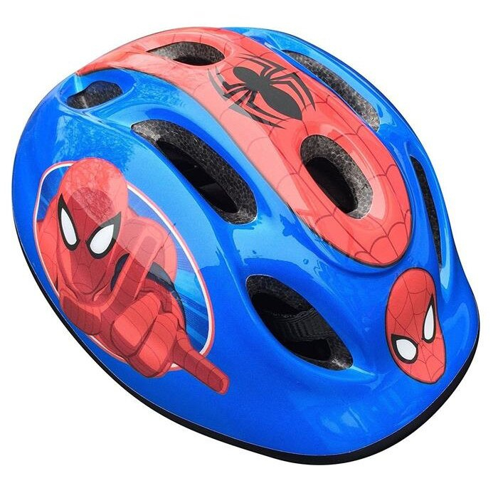 Casca de protectie pentru copii cu marime reglabila, 53-56 cm, multicolor, Spiderman [1]