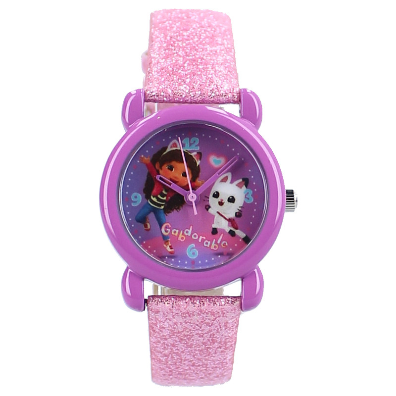 Ceas de mana pentru copii, curea din silicon, multicolor, Gabby's Dollhouse [2]