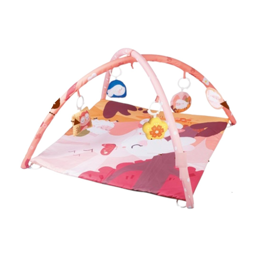 Centru de Activitati si Joaca Homio, Saltea Interactiva pentru Copii / Bebe cu Multifunctional, Jucarii Zornaitoare, Multiple Moduri de Joaca Interactive si Educative, multicolor [1]