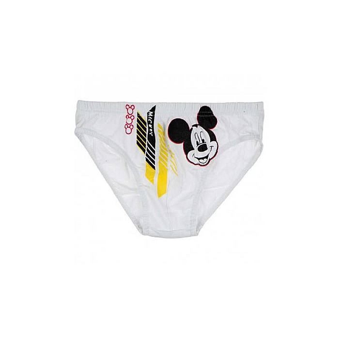 Set 3 chiloți pentru băieți, 100% bumbac organic, multicolor, Mickey Mouse, Disney [4]