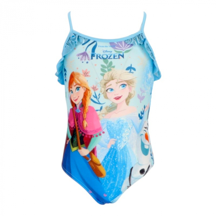 Costum de baie pentru fete, albastru, Frozen [1]