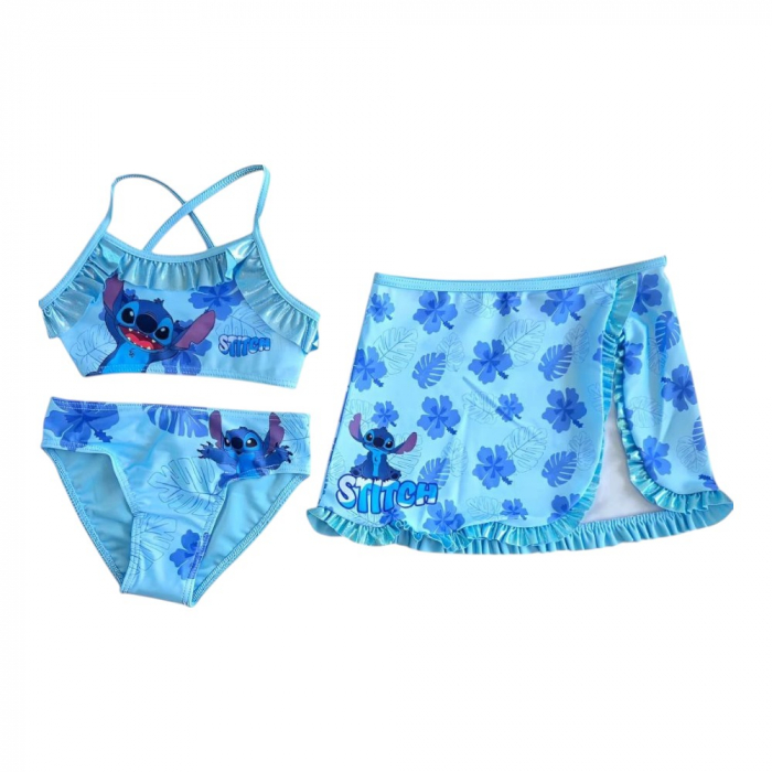 Costum de baie pentru fetite, multicolor, Stitch [1]