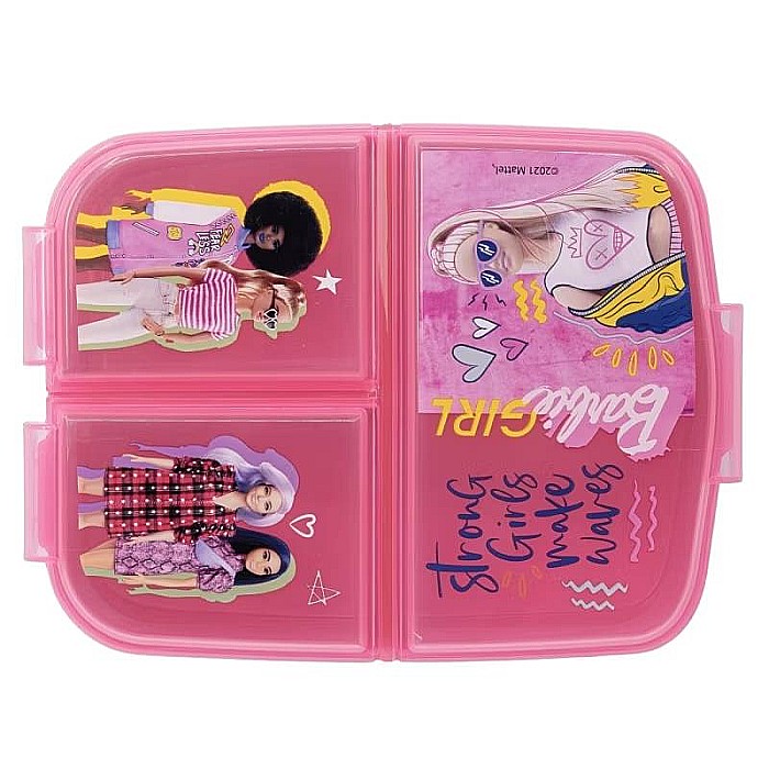 Cutie sandwich multicompartimente Barbie Roz [3]