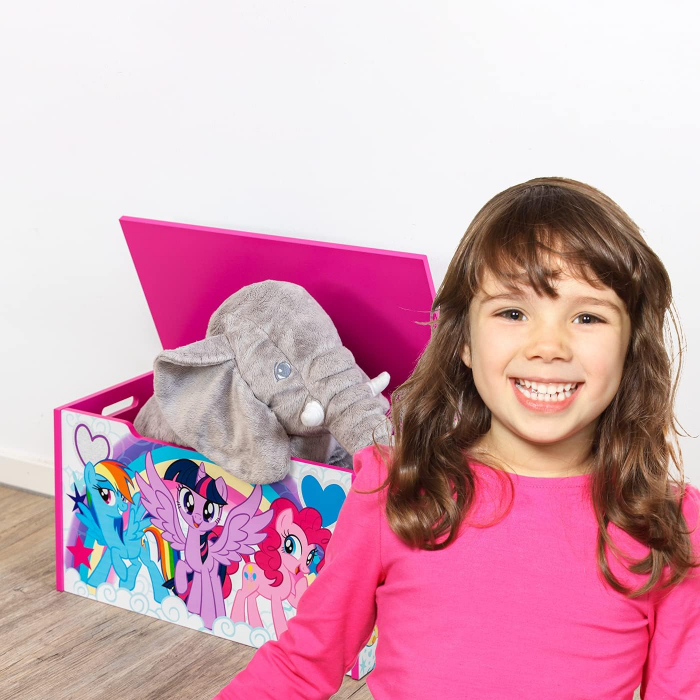 Cutie depozitare pentru jucării din MDF, 56x30x30 cm, multicolor, My Little Pony [4]