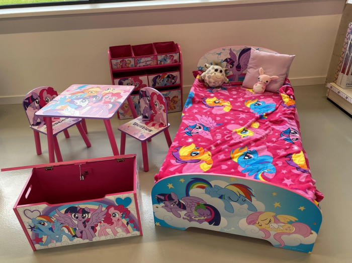 Cutie depozitare pentru jucării din MDF, 56x30x30 cm, multicolor, My Little Pony [6]