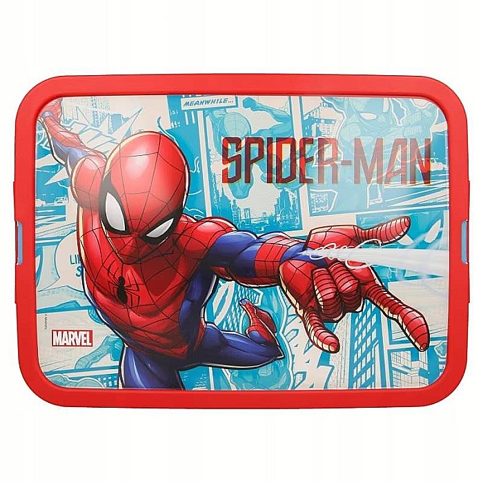 Cutie pentru jucării, Spiderman, Plastic, 13 l, Roșu/Albastru [2]