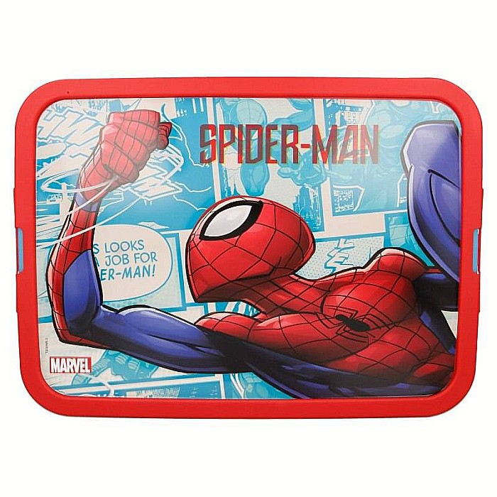 Cutie pentru depozitare, din plastic, cu capac, 23 L, multicolor, 40x27x29 cm, Spiderman [3]