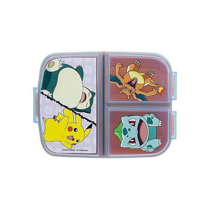 Cutie sandwich Pokemon, multicompartimente Portocaliu [4]