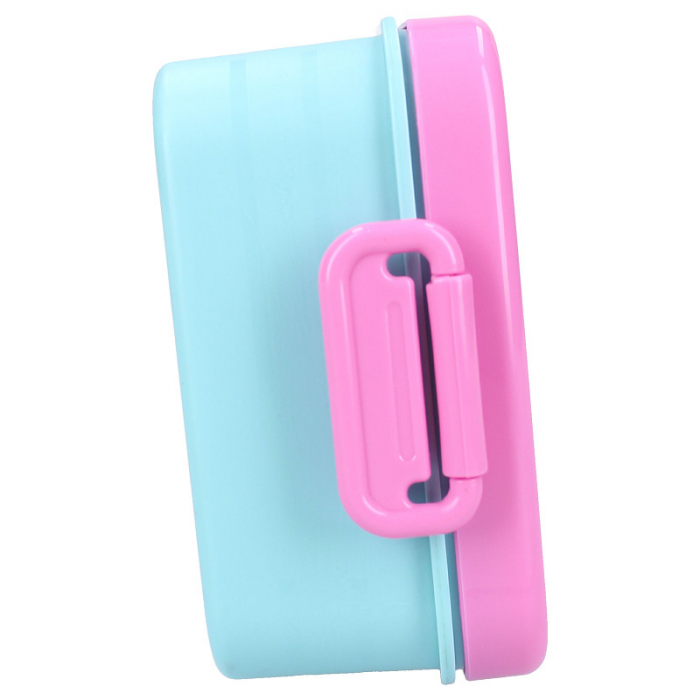 Cutie sandwich multicolor, fara BPA, cu garnitura si inchidere ermetica, 16x13x5 cm, Gabby's Dollhouse [2]