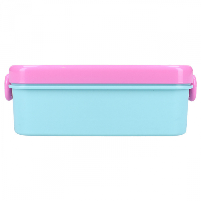Cutie sandwich multicolor, fara BPA, cu garnitura si inchidere ermetica, 16x13x5 cm, Gabby's Dollhouse [3]
