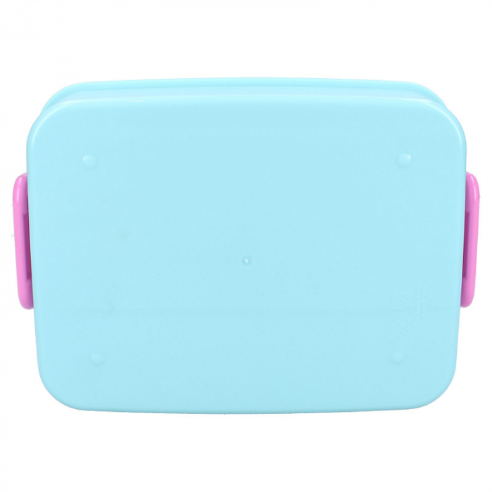 Cutie sandwich multicolor, fara BPA, cu garnitura si inchidere ermetica, 16x13x5 cm, Gabby's Dollhouse [4]