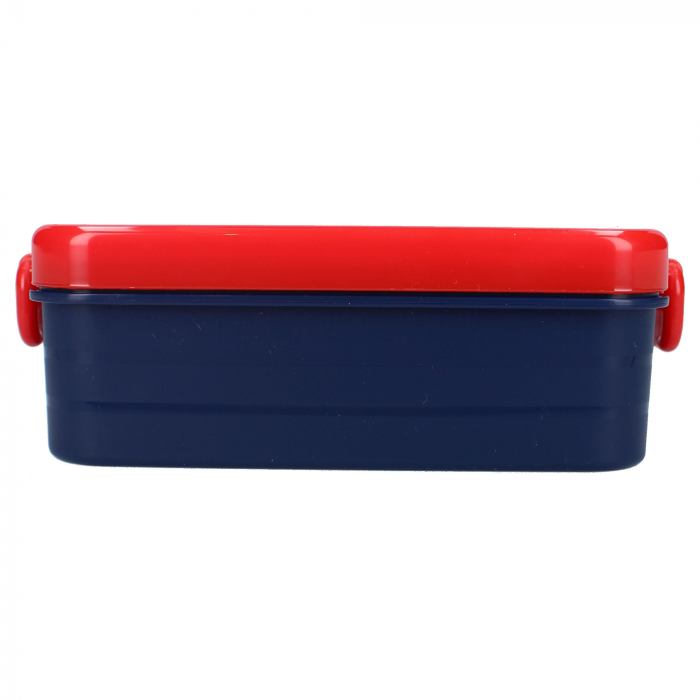 Cutie sandwich multicolor, fara BPA, cu garnitura si inchidere ermetica, 16x13x5 cm, Spidey Lunch Bunch [3]