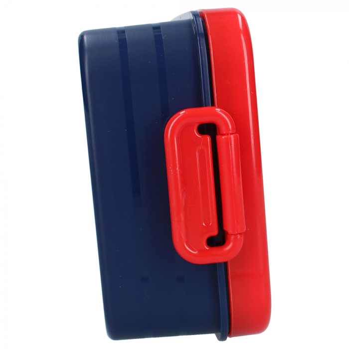 Cutie sandwich multicolor, fara BPA, cu garnitura si inchidere ermetica, 16x13x5 cm, Spidey Lunch Bunch [4]