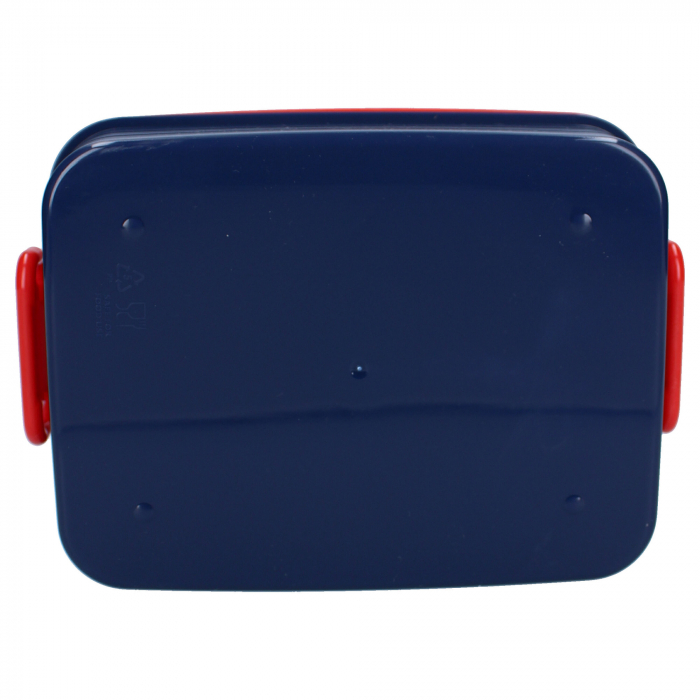 Cutie sandwich multicolor, fara BPA, cu garnitura si inchidere ermetica, 16x13x5 cm, Spidey Lunch Bunch [5]