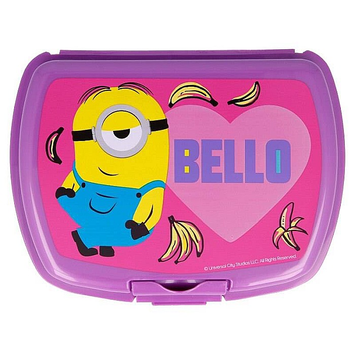 Cutie sandwich, multicolor, fără BPA, 18.2 x 13.6 x 6.7, Minions [3]