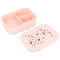 Cutie sandwich multicompartimente, din silicon, 17x12x6 cm, rezistenta la microunde si masina de spalat vase, Kidzroom Enchanted memories [2]