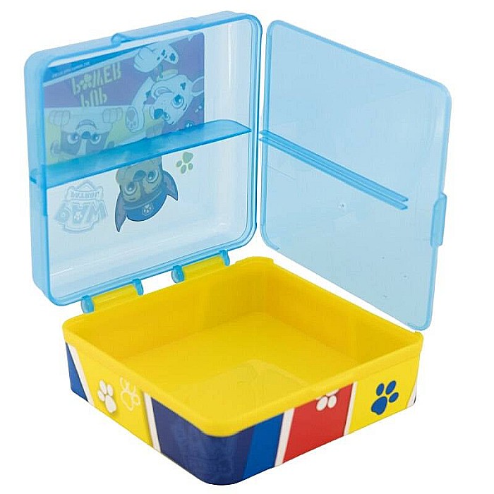 Cutie sandwich, multicompartimente, multicolor, fără BPA, Pup Power, Paw Patrol, pp55 [3]