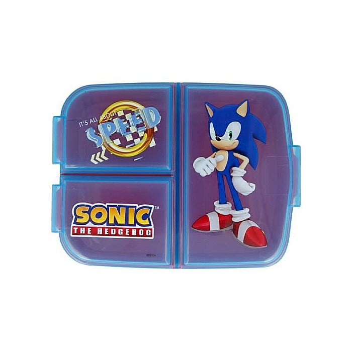 Cutie sandwich multicompartimente Sonic Albastru [3]