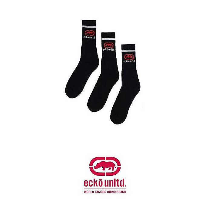Set 3 Perechi Șosete Bărbați lungi negru Ecko Unlimited [2]