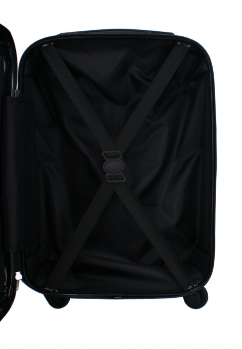 Geanta-troler Stitch, imprimeu cu desene animate, 31.8L, 46x33x21 cm, Albastru glaciar [4]