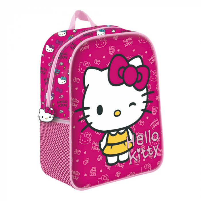 Ghiozdan 3D, 29x24x12 cm, multicolor, bretele ajustabile si captusite, My Style, Hello Kitty [2]