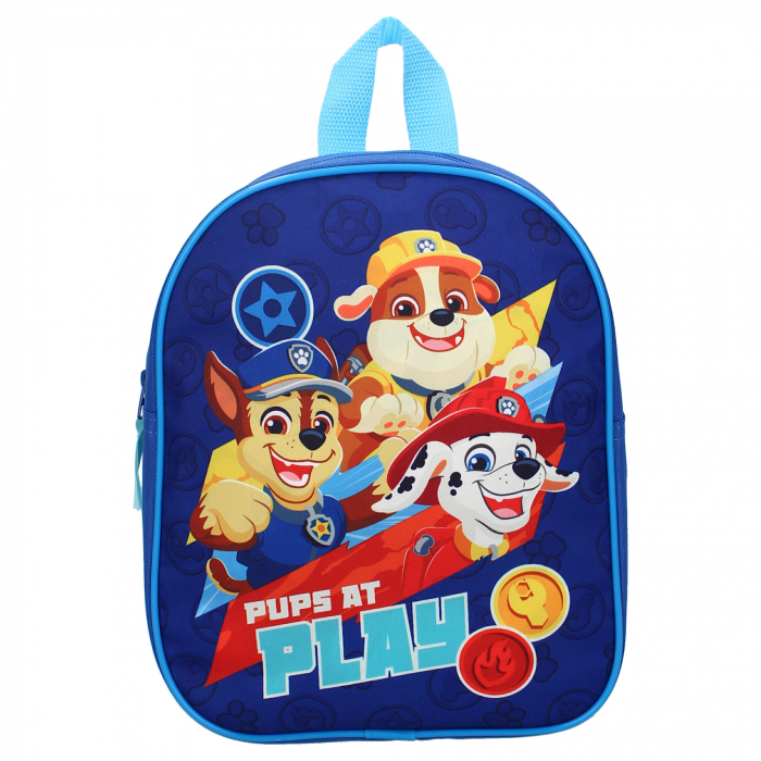 Ghiozdan copii, 29x22x9 cm, cu un compartiment, multicolor, bretele ergonomice, intarite si ajustabile, Puptastic Days, Paw Patrol [2]