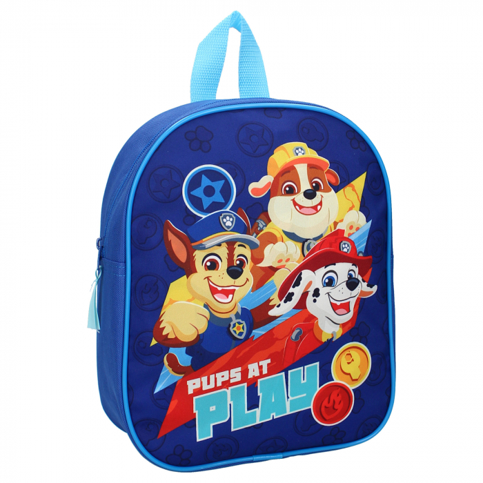 Ghiozdan copii, 29x22x9 cm, cu un compartiment, multicolor, bretele ergonomice, intarite si ajustabile, Puptastic Days, Paw Patrol [1]