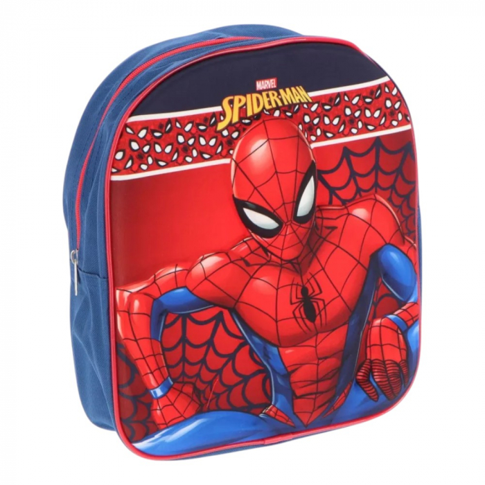 Ghiozdan copii 3D, 30x26x10 cm, multicolor, bretele ajustabile, Spiderman [2]